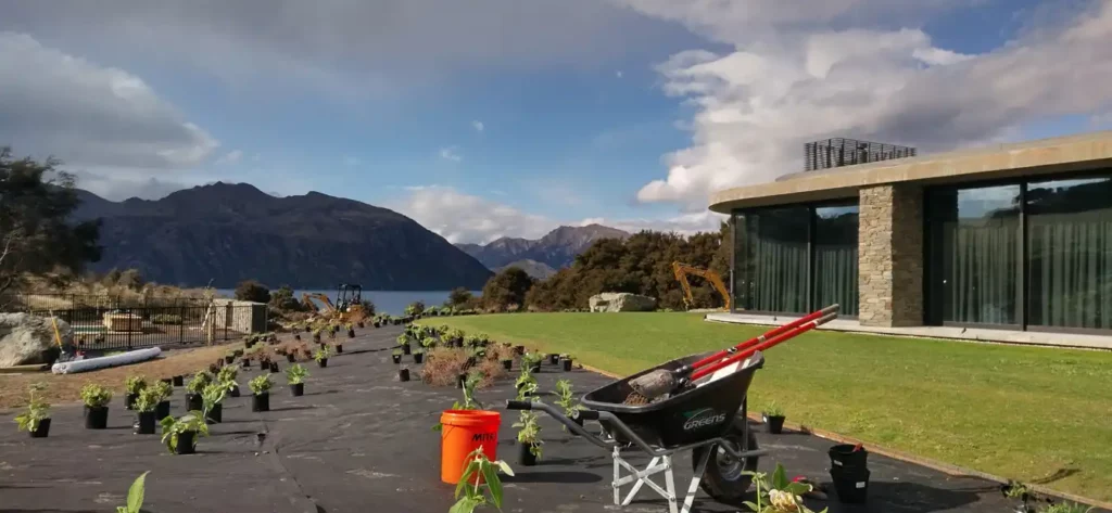 Plantinglandscaping Greenfox Wanaka